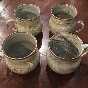 Mackenzie Childs mugs-sold as a set of 4. Absolutely gorgeous!